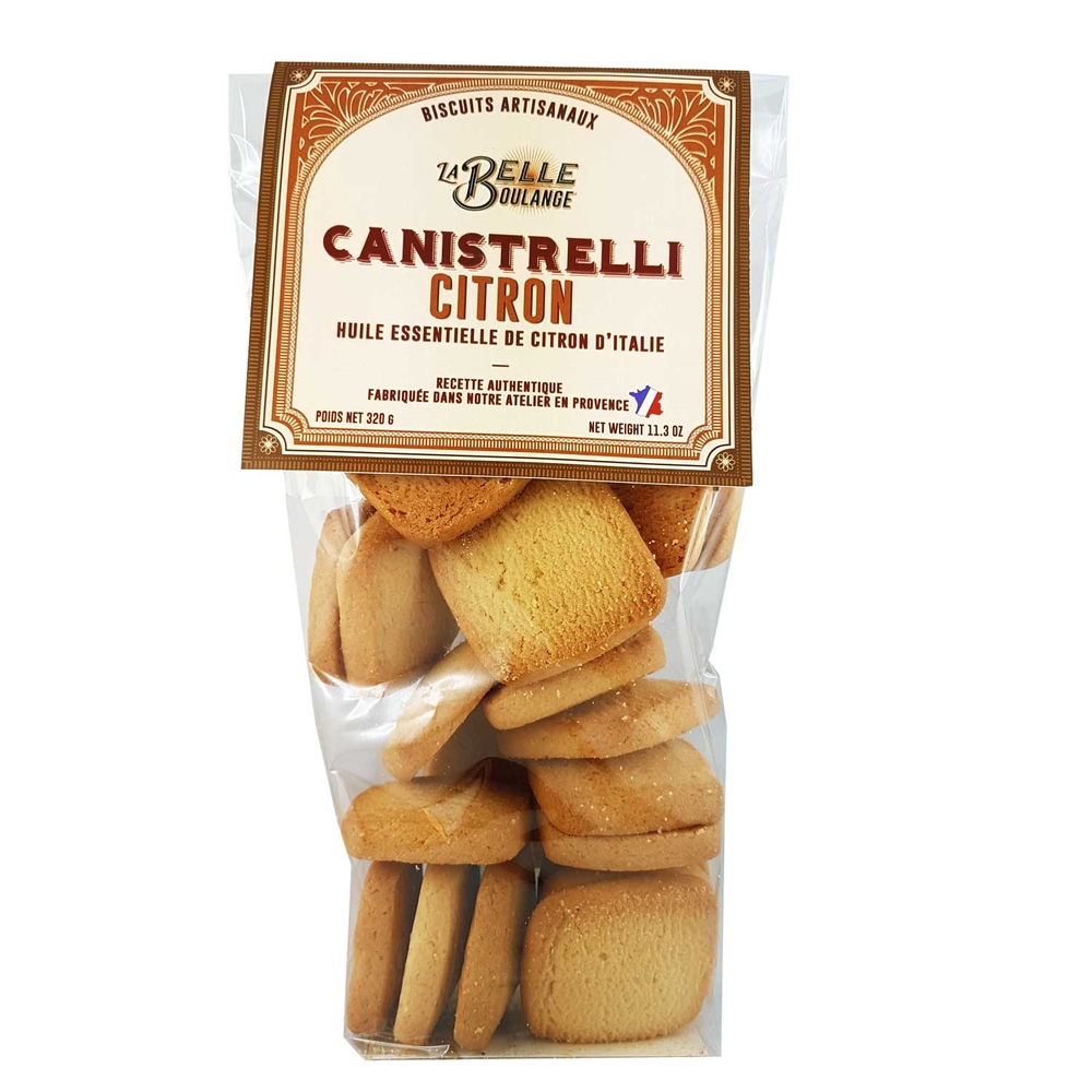 Canistrelli au citron 320g
