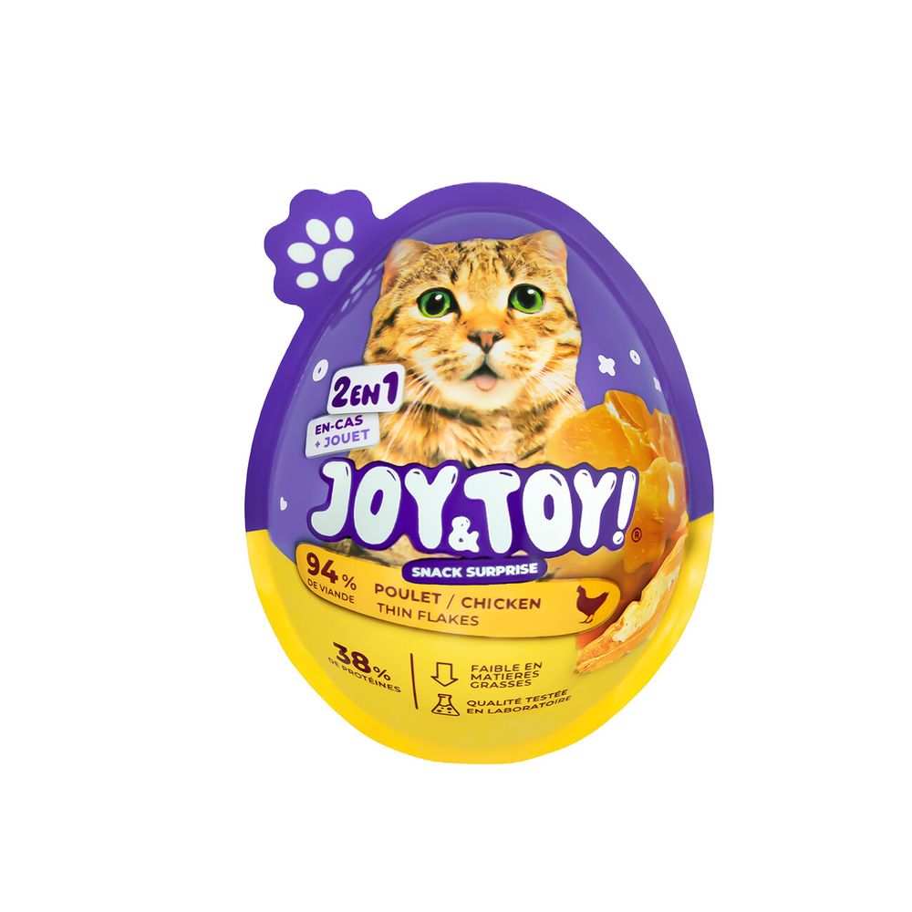 Friandise pour chat, Œuf surprise au poulet 20g