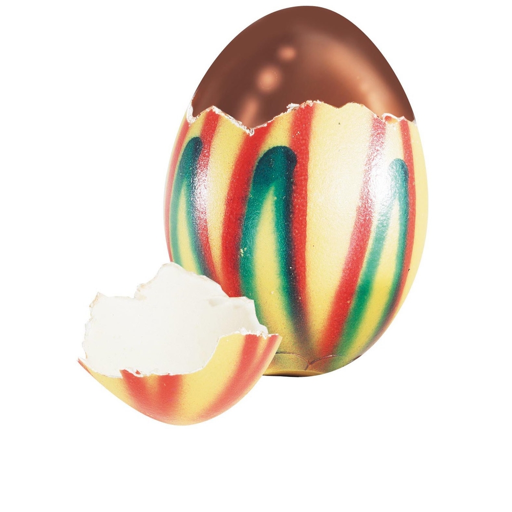 Œuf picturesque garni de chocolat - 50g