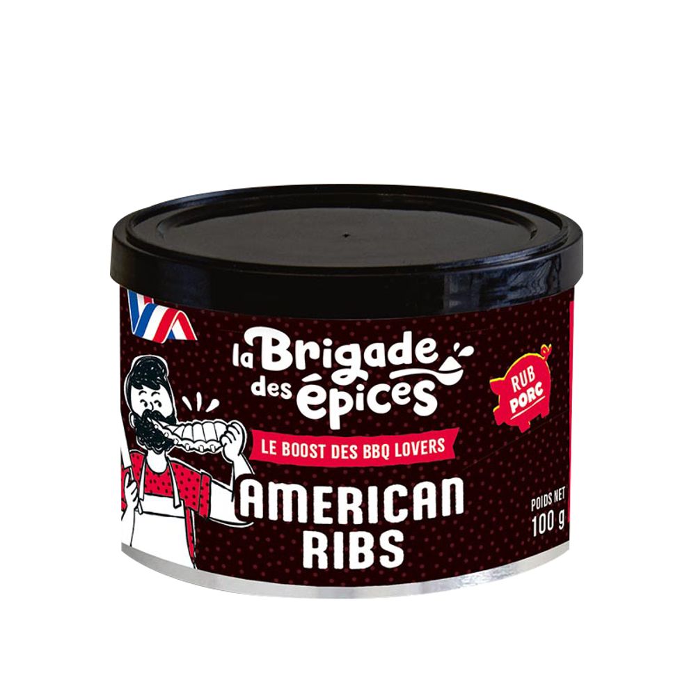 Rub American ribs, assaisonnement pour le porc - 100g