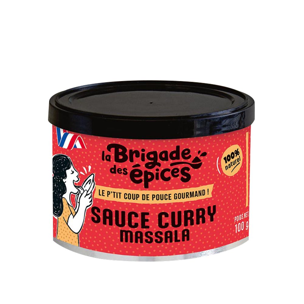 Sauce au curry massala - 100g
