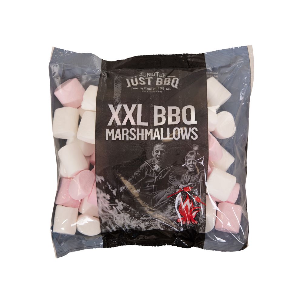 Marshmallows XXL pour barbecue - 400g