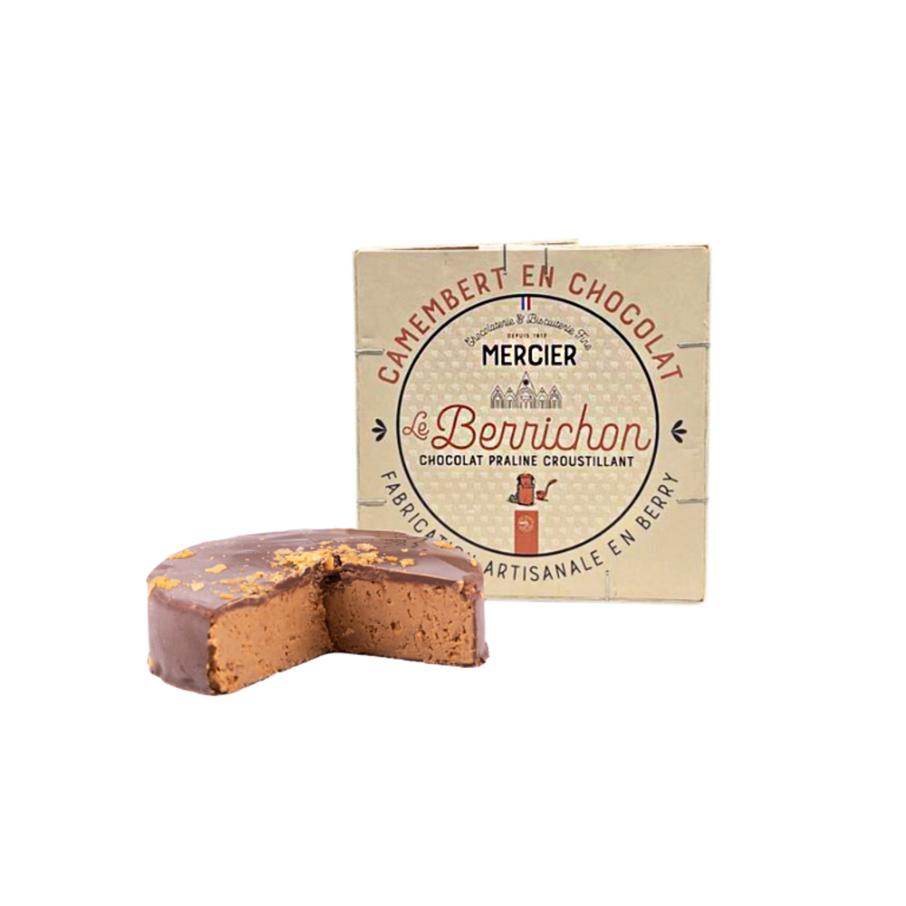 Mini camembert trompe-l’œil, chocolat praliné croustillant - 100g