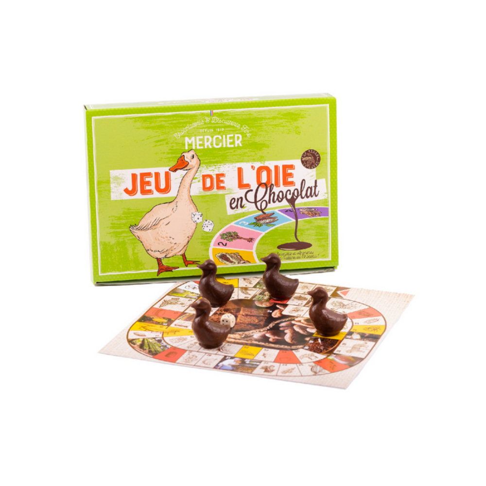 Jeu de l'oie en chocolat, 2 saveurs - 225g