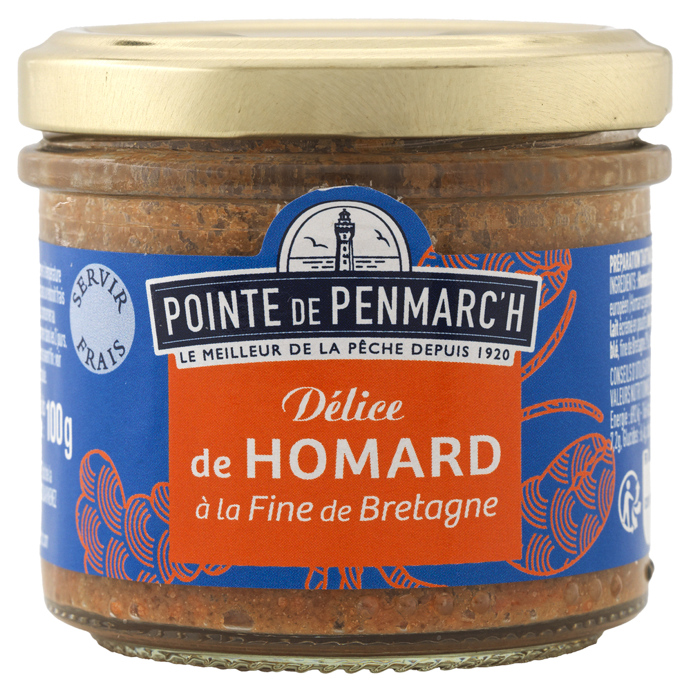 Délice de homard à la Fine de Bretagne - 100g