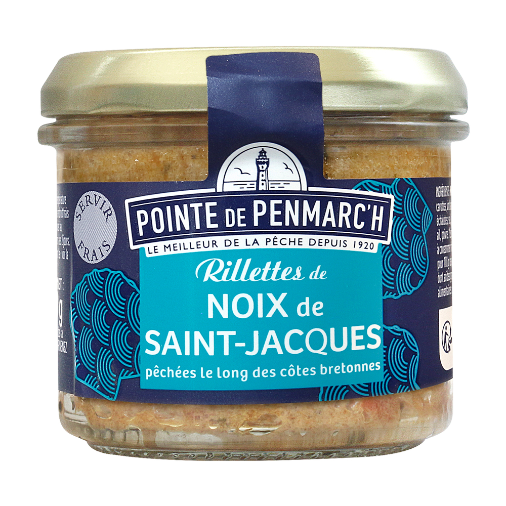Rillettes de noix de Saint-Jacques - 100g