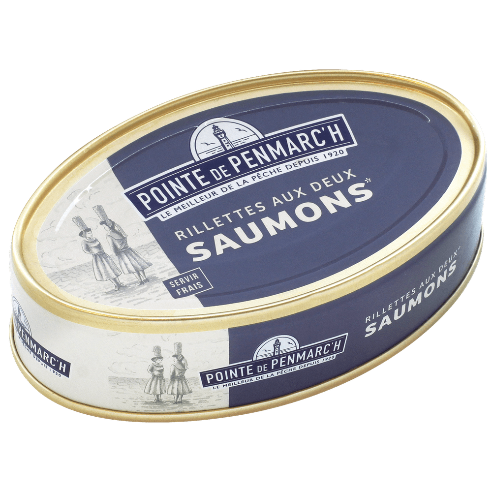 Rillettes aux deux saumons 115 g