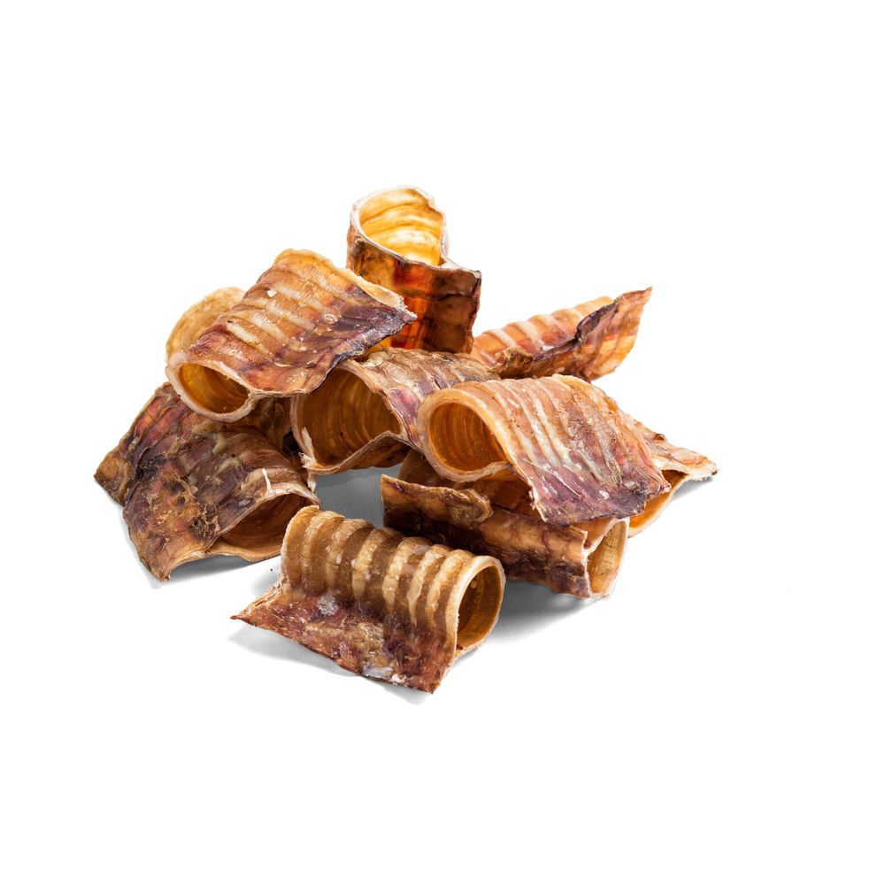 Friandise pour chien : trachées de bœuf de 15cm - x4