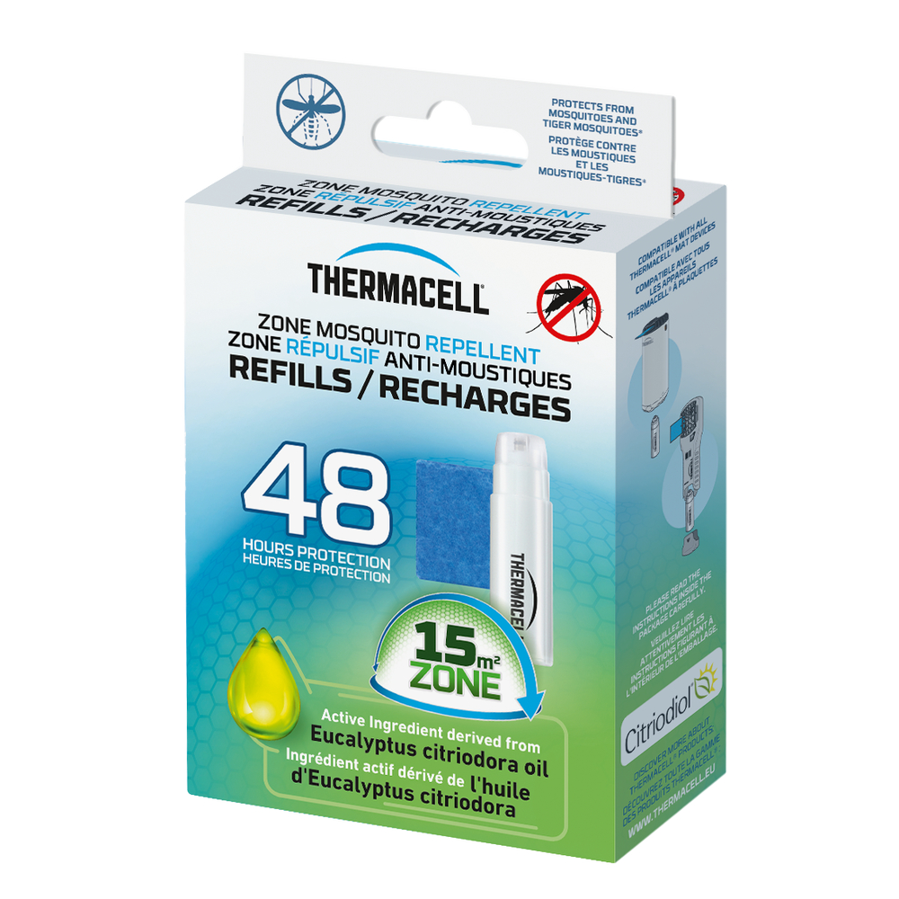 Recharges anti-moustiques pour diffuseur Thermacell - 12 plaquettes
