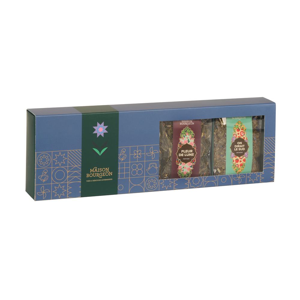 Coffret Farandole des saveurs - Thés et infusions 72g