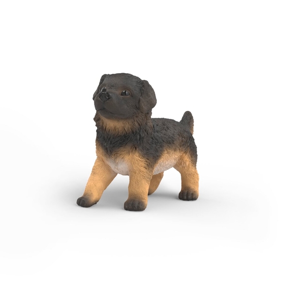 Figurine de chiot Berger allemand - L.5,5cm