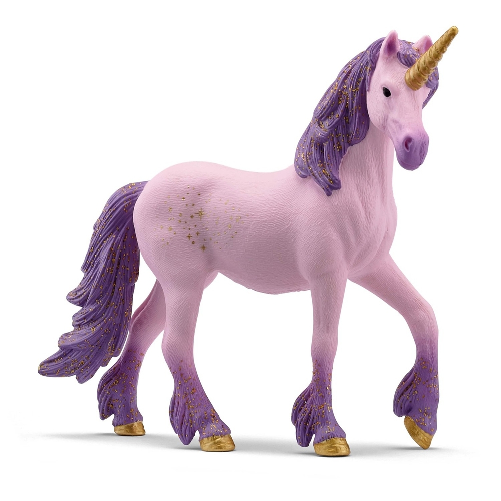 Figurine de jument licorne Seraphina - L.15,4cm