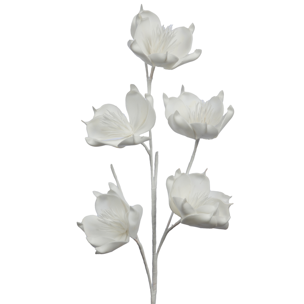 Tige 'Alesia', coloris blanc - H.100cm