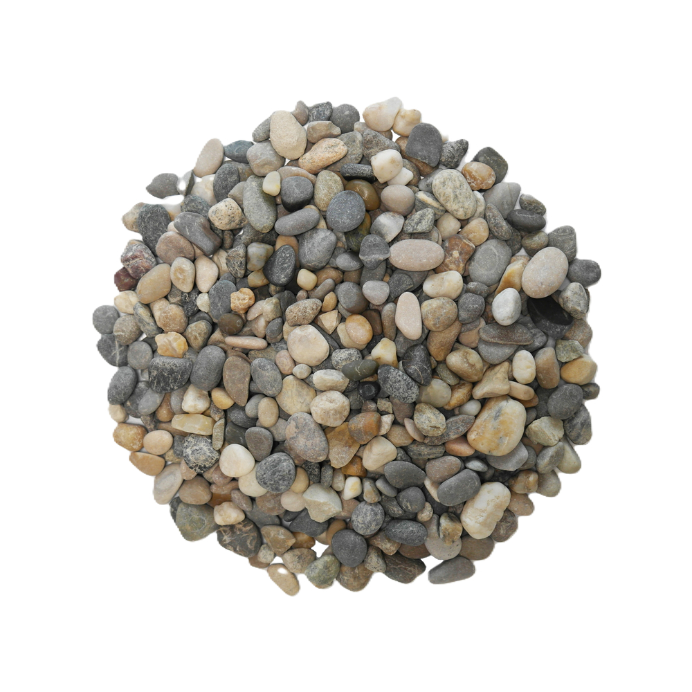 Gravillon roulé mignonette gris 4/6 - sac de 25kg