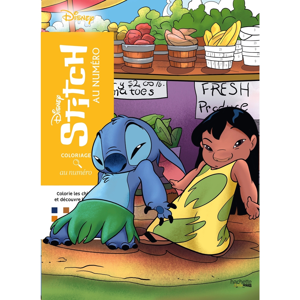 50 coloriages au numéro 'Lilo & Stitch'
