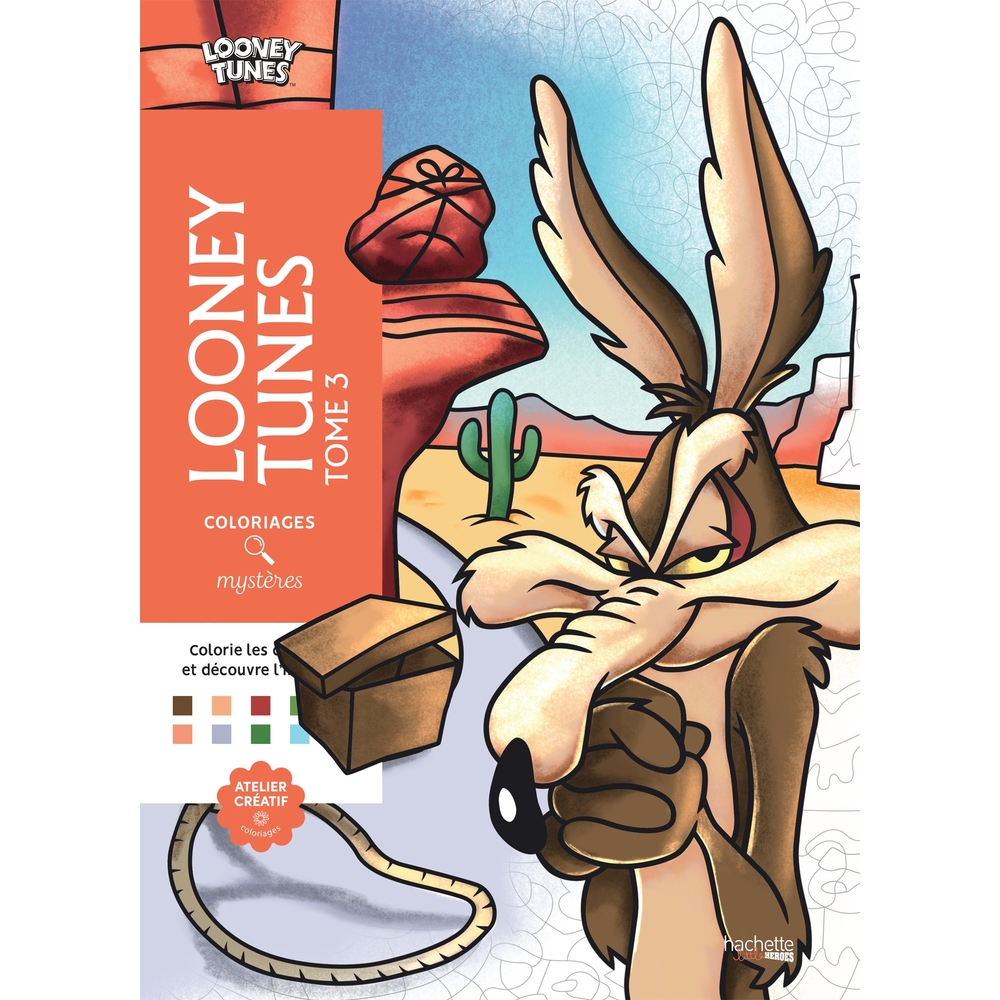 100 coloriages mystères 'Looney Tunes' - Tome 3
