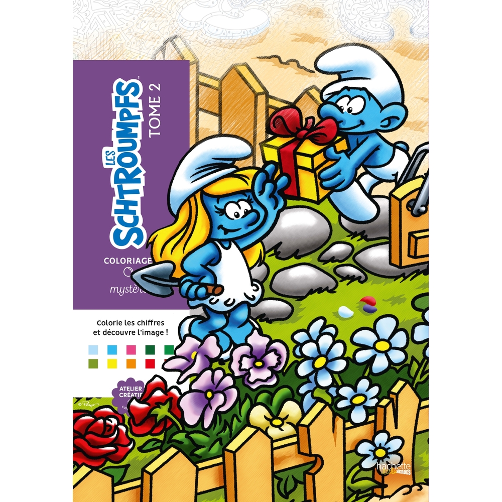 Coloriages mystères 'Schtroumpfs' - Tome 2