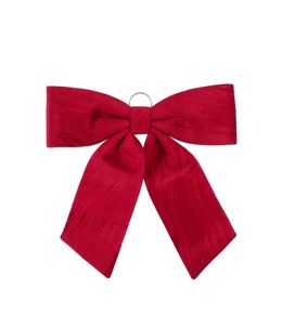 Nœud de Noël, coloris bordeaux - L.63xl.57cm