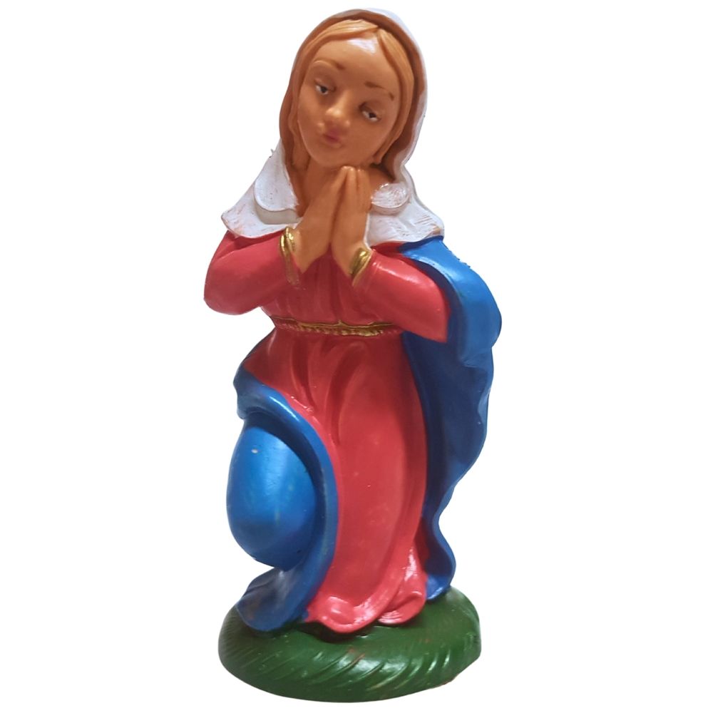 Santon pour crèche de Noël : la Vierge Marie - H.10cm