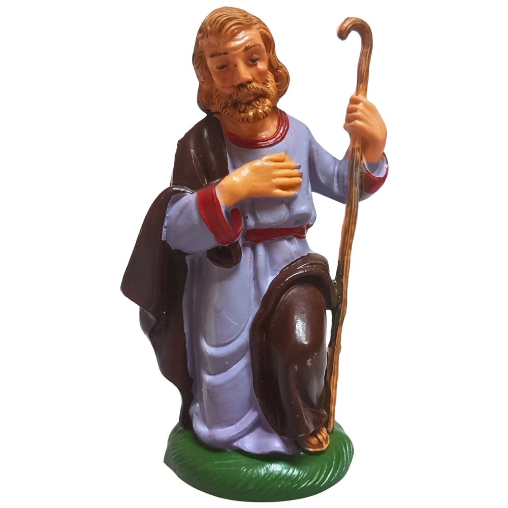 Santon pour crèche de Noël : Joseph - H.10cm
