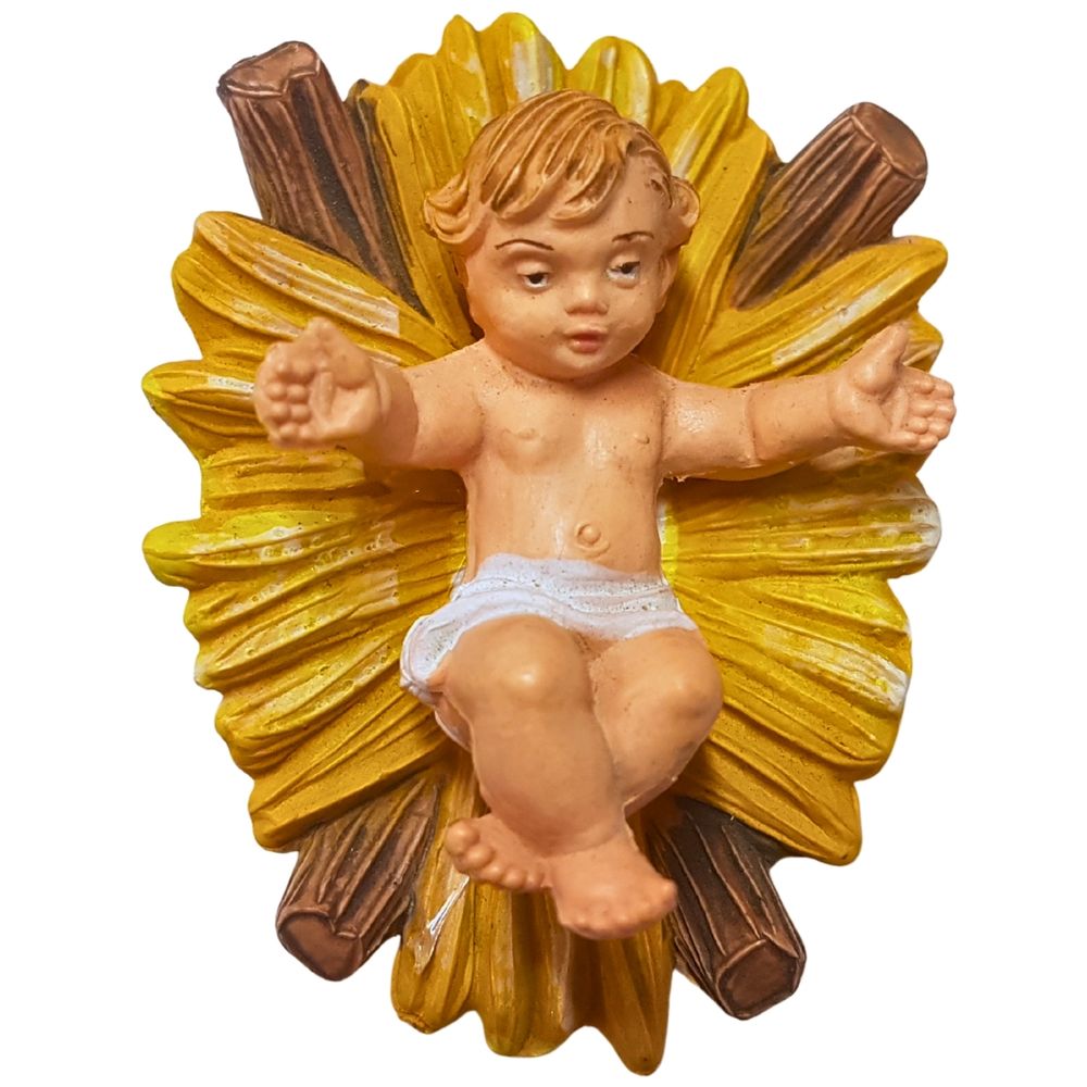 Santon pour crèche de Noël : L'Enfant Jésus - H.10cm