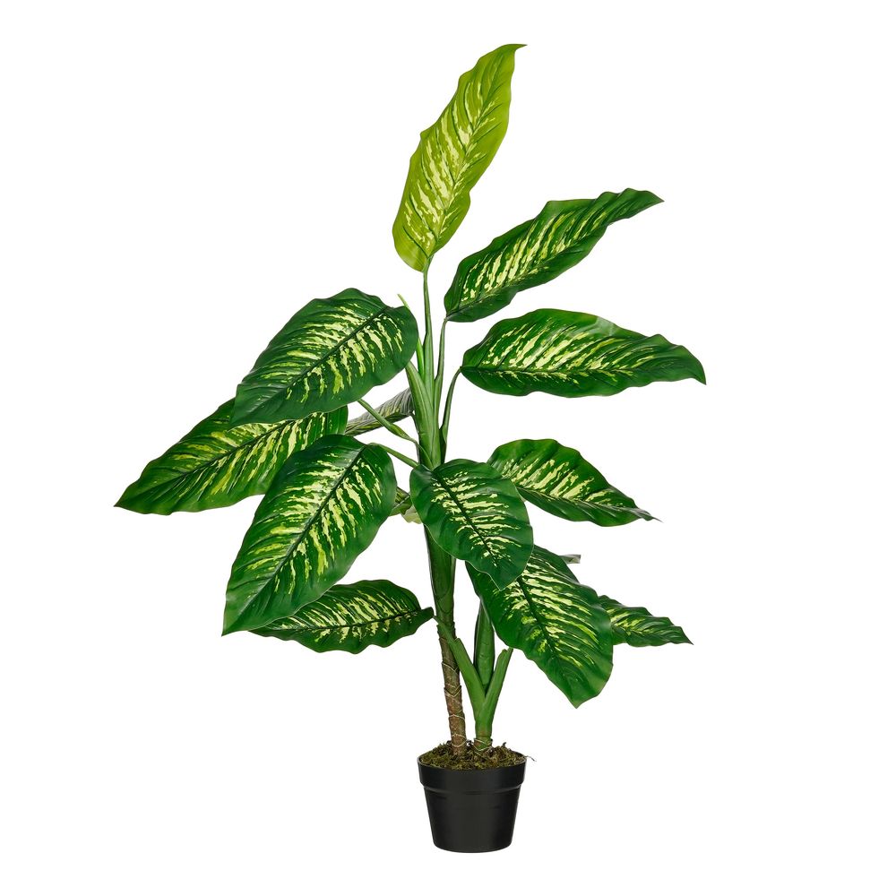 Plante artificielle Dieffenbachia en pot H120 x D70 cm