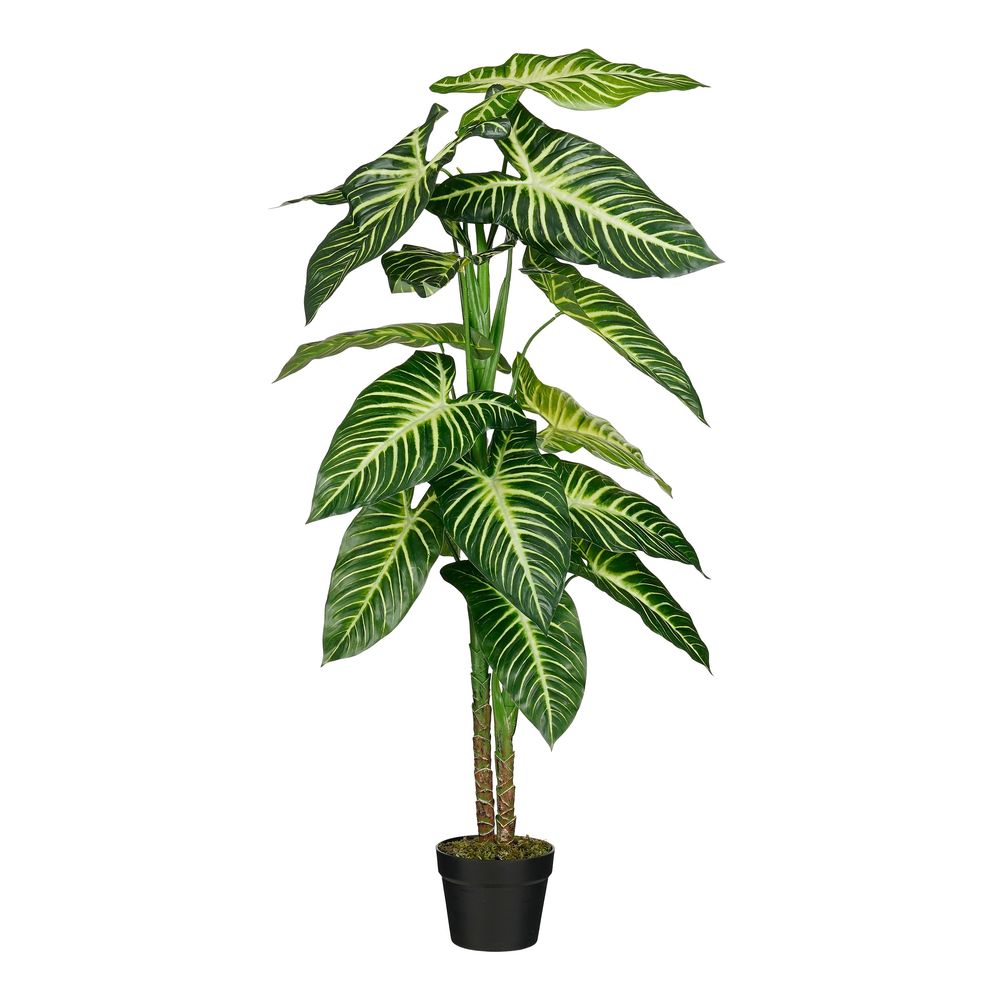 Plante artificielle Caladium en pot H120 x D70 cm