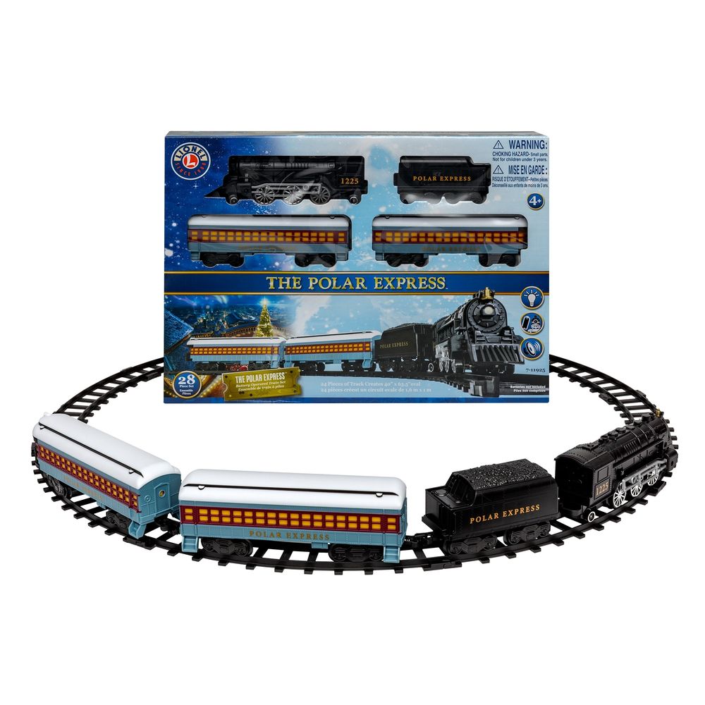 Train à piles 'The Polar express' avec lumières et sons tirés du film