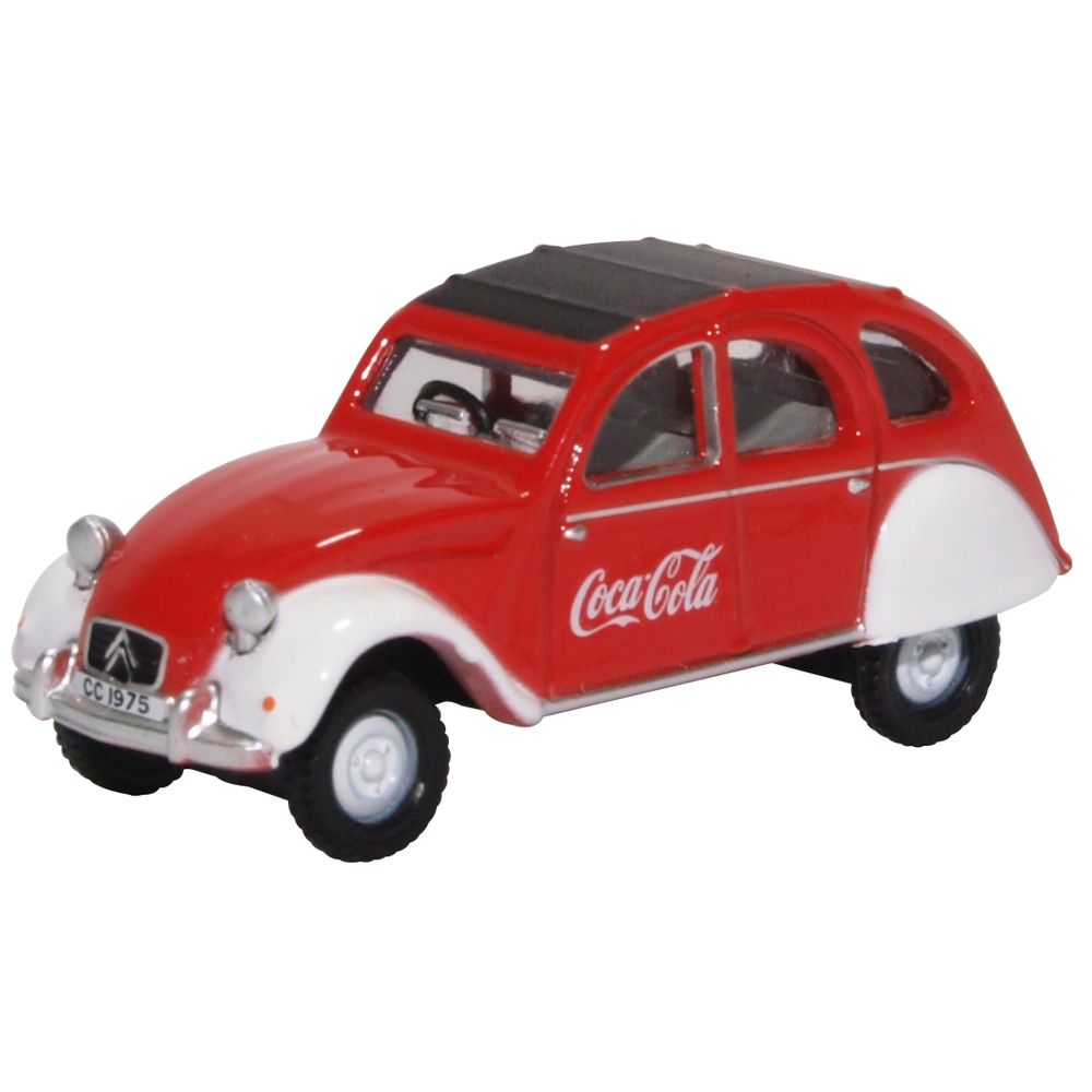 Voiture Citroën 2CV 'Coca-Cola' - L.4,7cm