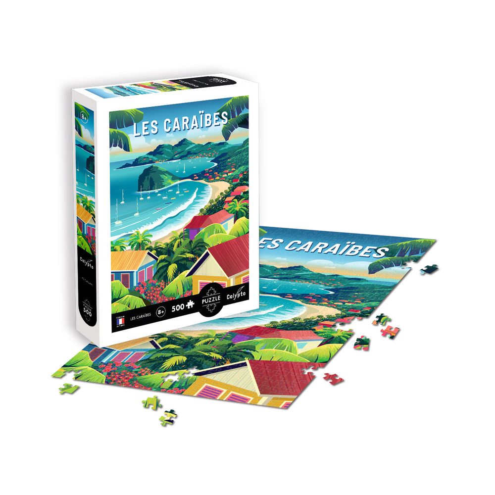 Puzzle 'Les Caraïbes' - 500 pièces