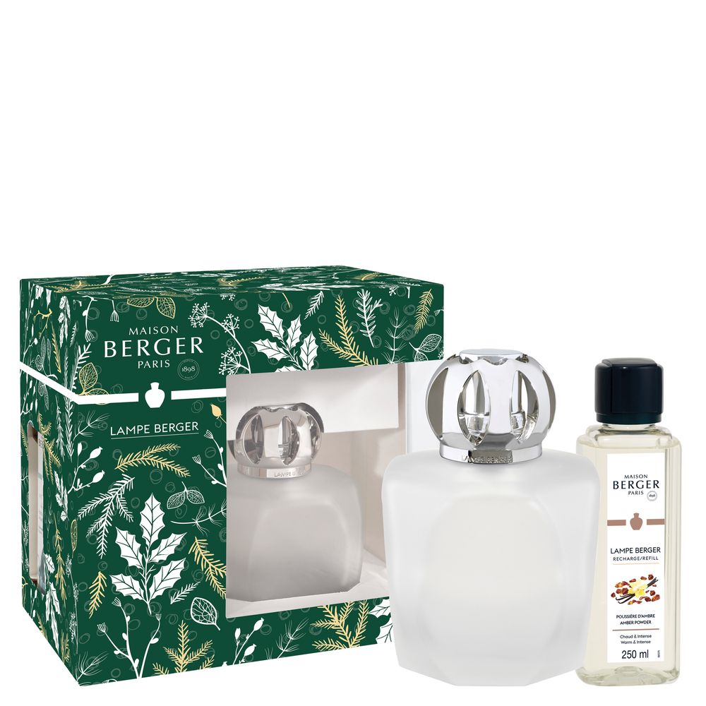 Coffret lampe Berger Magical Givrée - coloris blanc transparent