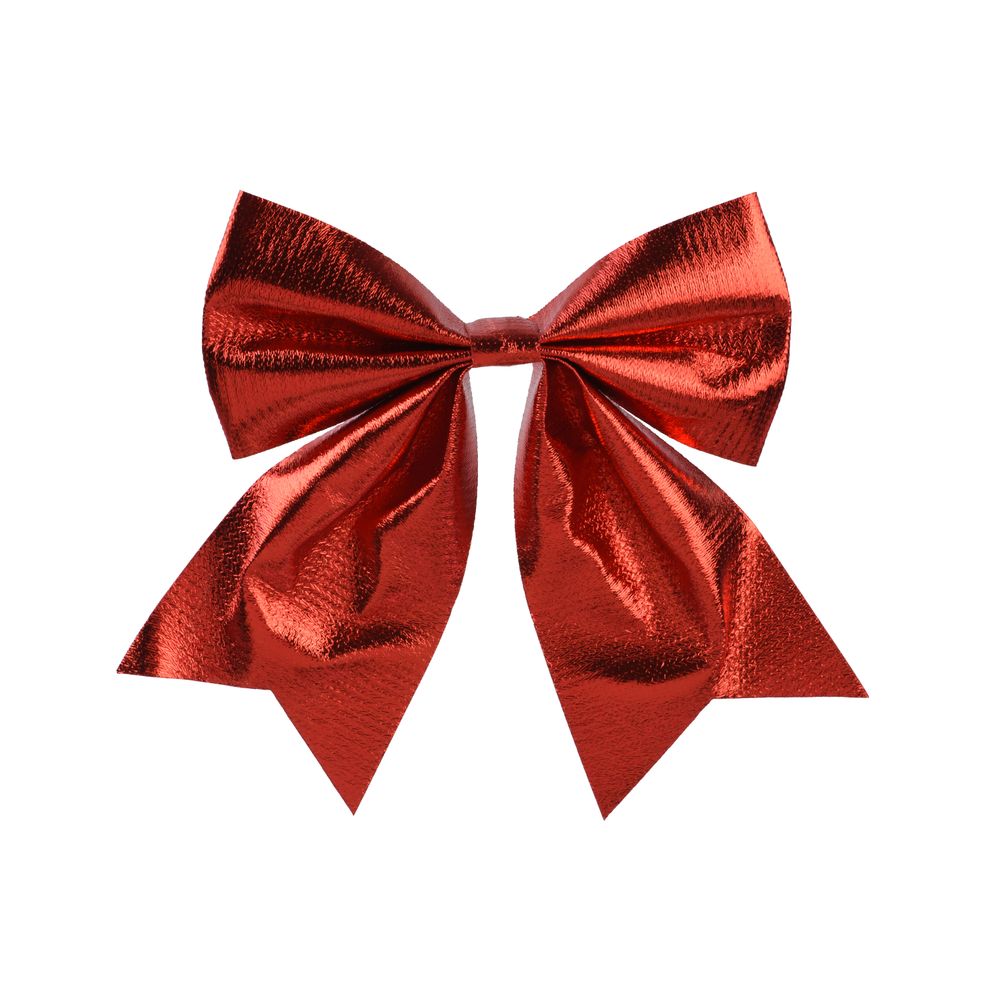 Nœud de Noël, coloris rouge - H.24cm