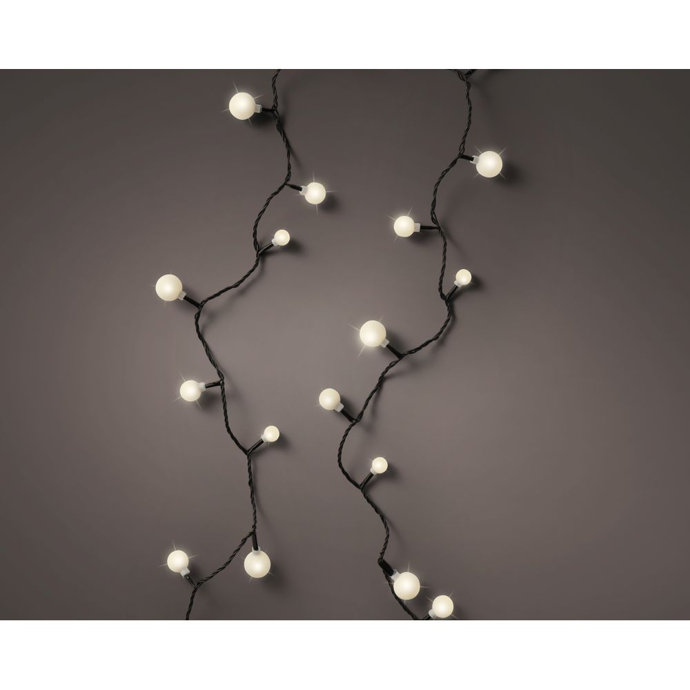 Guirlande lumineuse 'Cerise', LED blanc chaud - L.9m