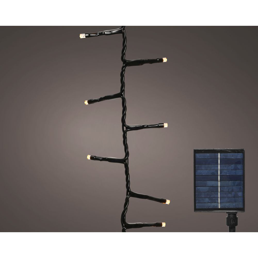 Guirlande lumineuse solaire, LED blanc classique - L.22,5m