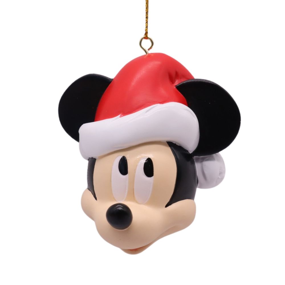 Suspension de Noël : tête de Mickey - H.7cm