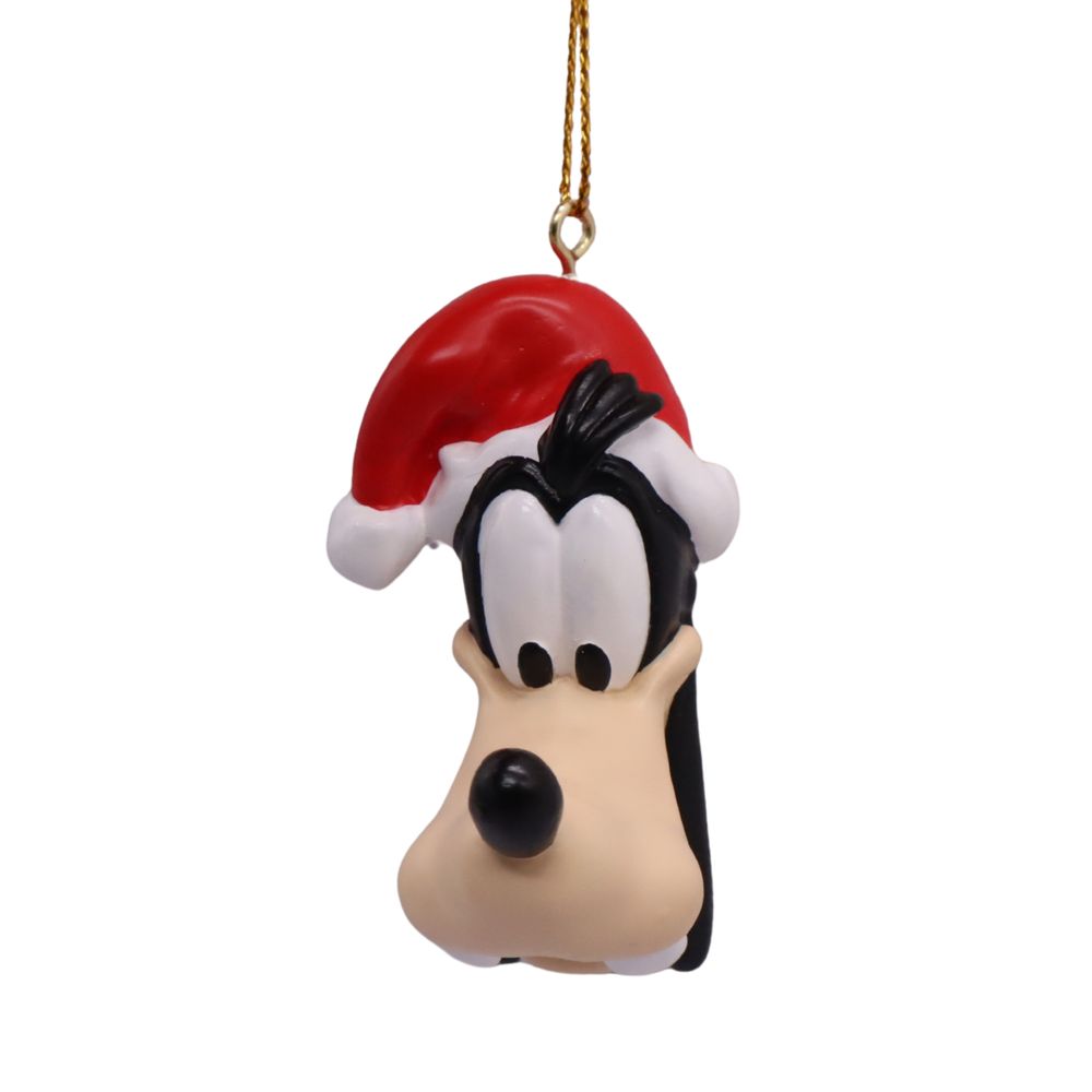 Suspension de Noël : tête de Dingo - H.7cm