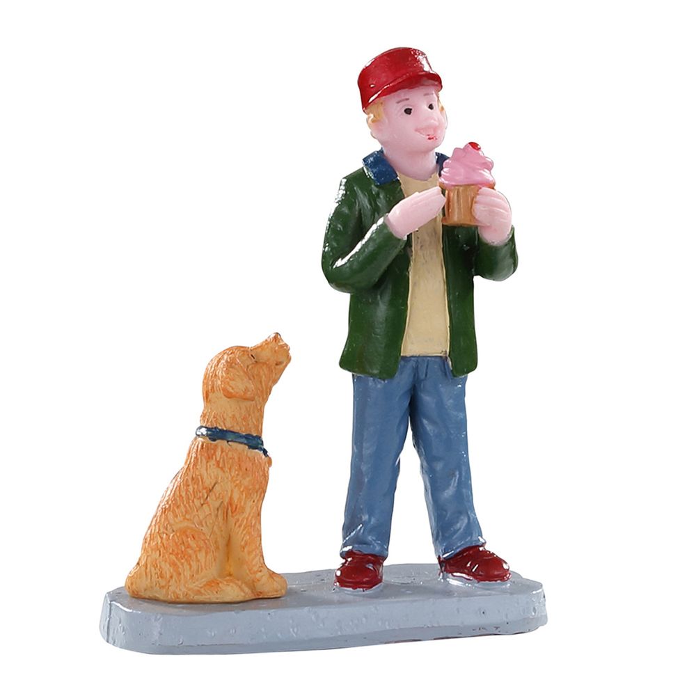 Figurine de Noël : partage s'il te plaît - H.5,6cm