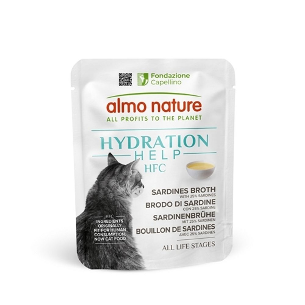 Bouillon de sardines pour chat 'HFC Hydration Help' - 50g