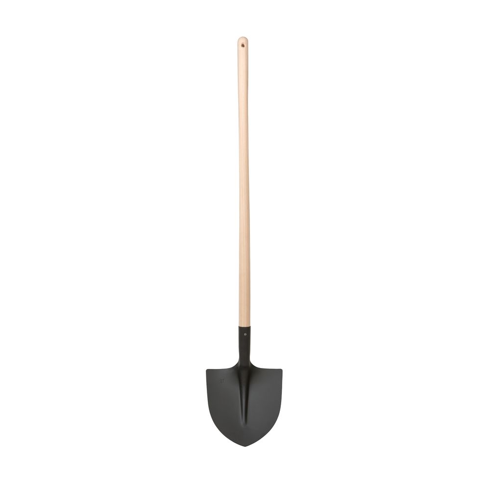 Pelle ronde 27 col de cygne emmanchée 110cm