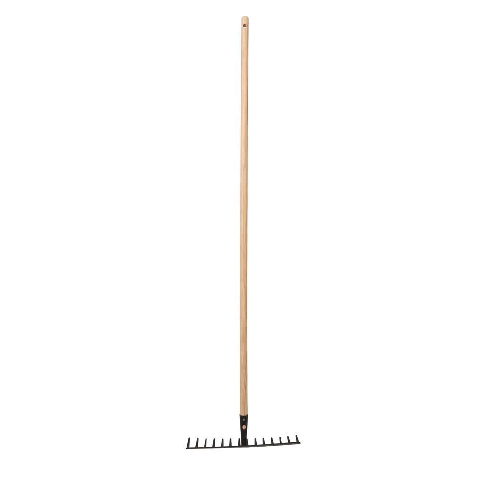 Rateau 14 dents courbes emmanché manche 130cm