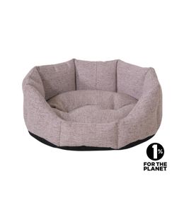 Panier rond pour chien 'Neva', coloris ivoire - L.68cm