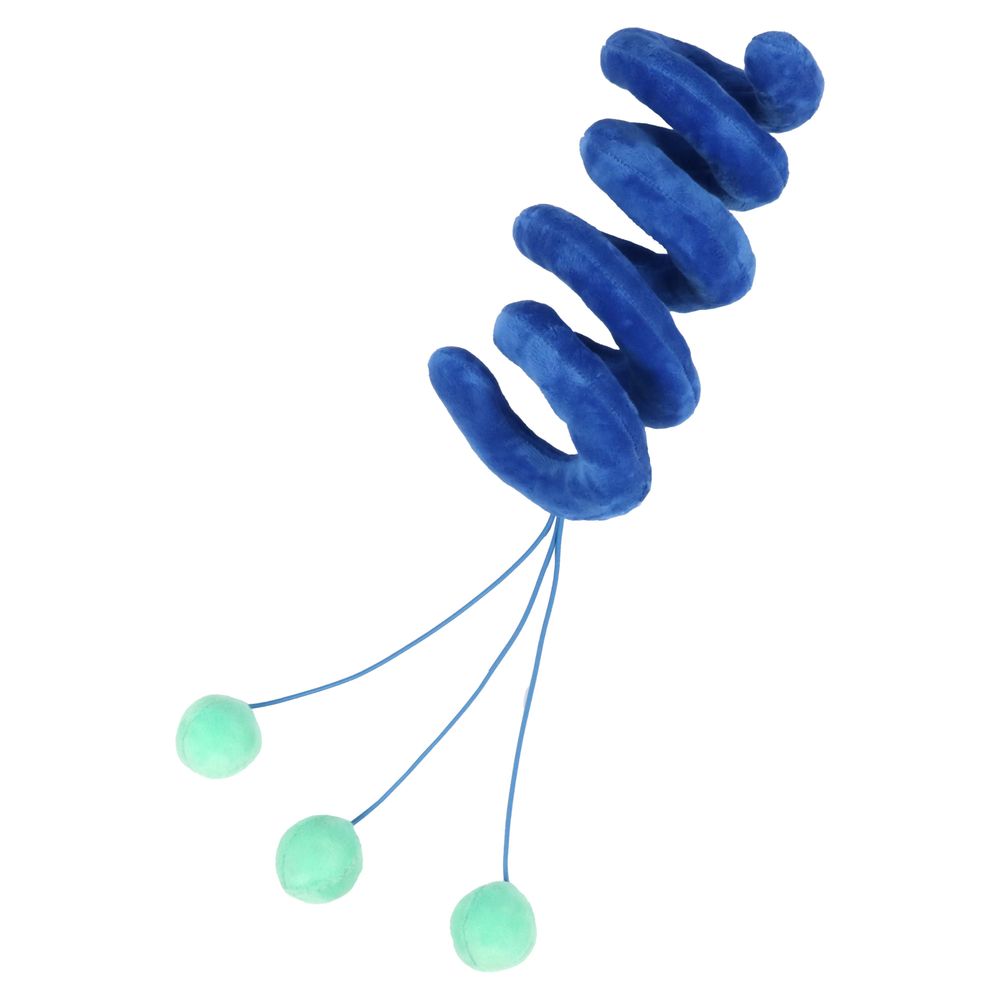 Jouet pour chat 'Twister', coloris bleu - H.36cm