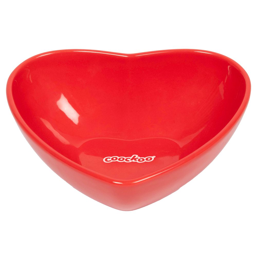 Gamelle 'Eat your heart out', coloris rouge - 480ml