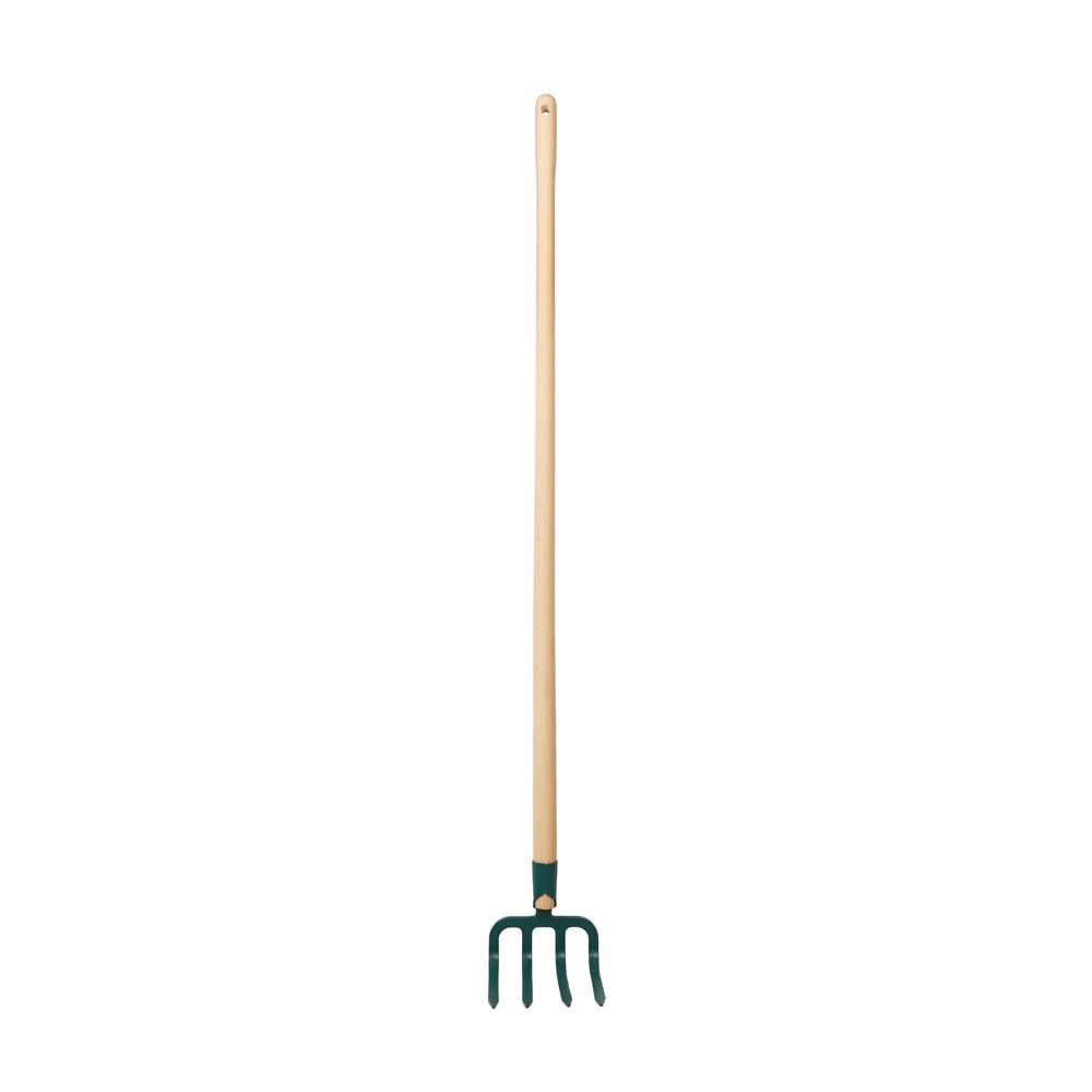 Croc à bécher 4 dents Manche bois 130 cm ergonomique