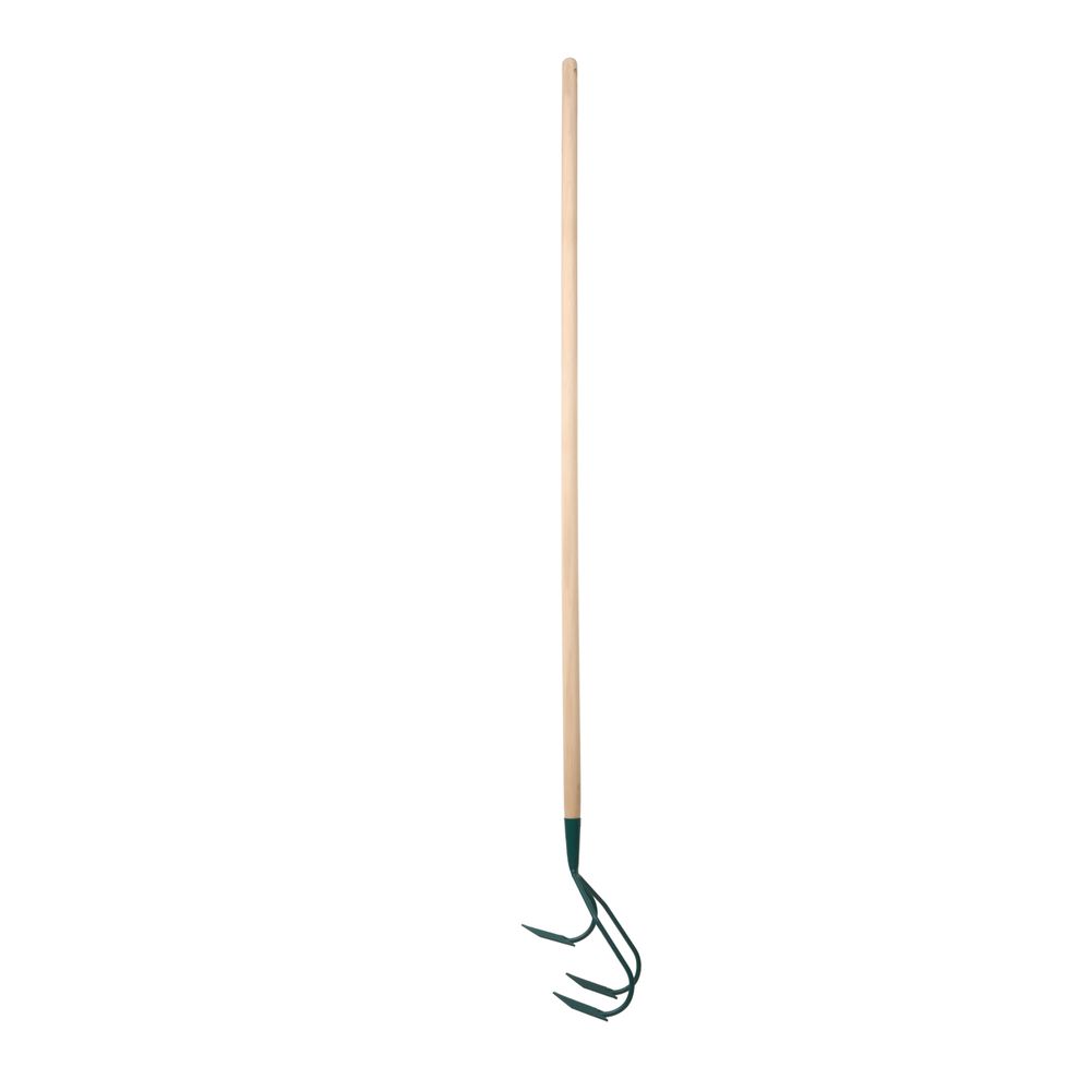 Cultivateur 3 dents Manche 140cm bois ergonomique