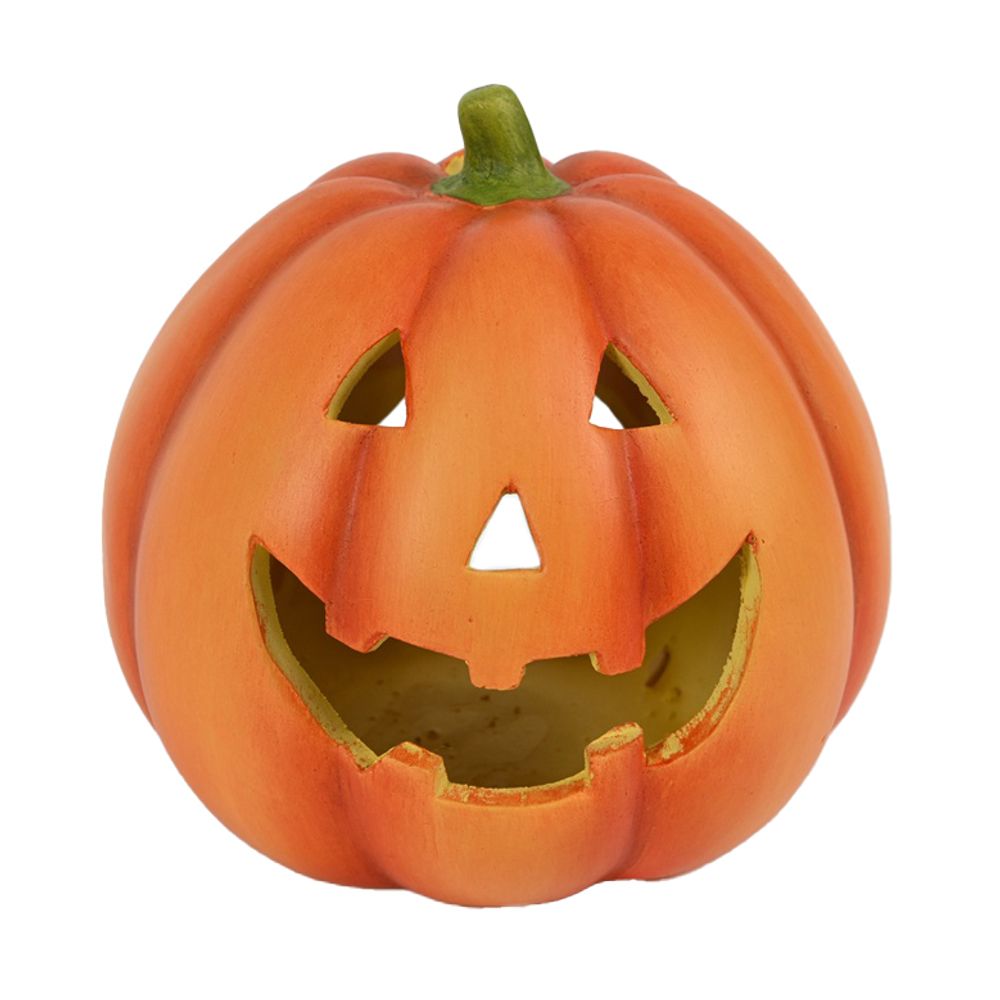 Tête citrouille halloween L18xl18xH18cm