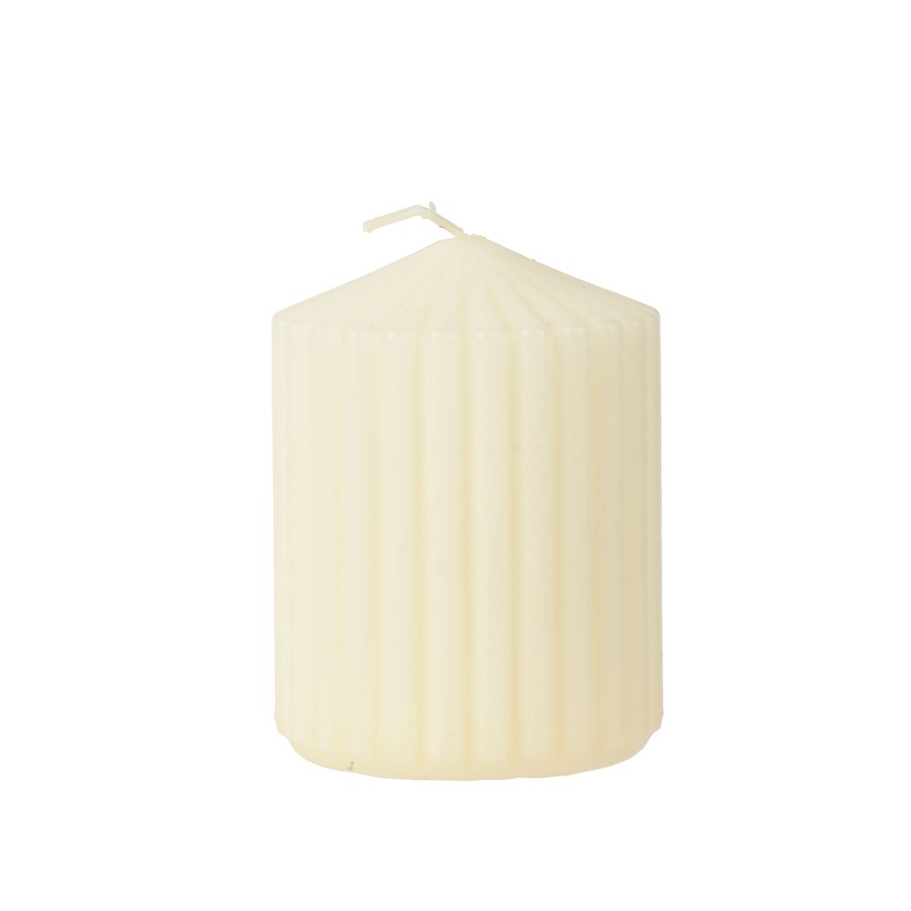 Bougie pilier 6x8cm blanc