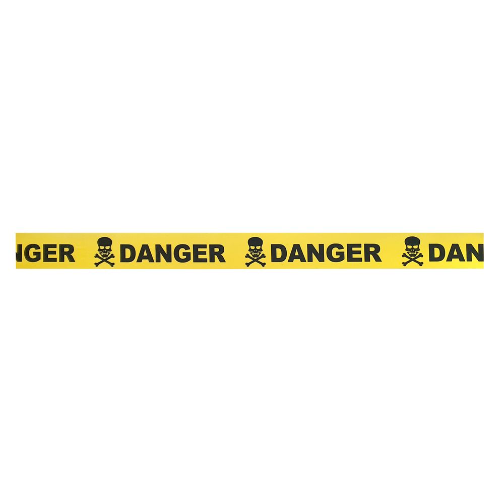 Banderoles d'Halloween 'Danger' - L.12cm