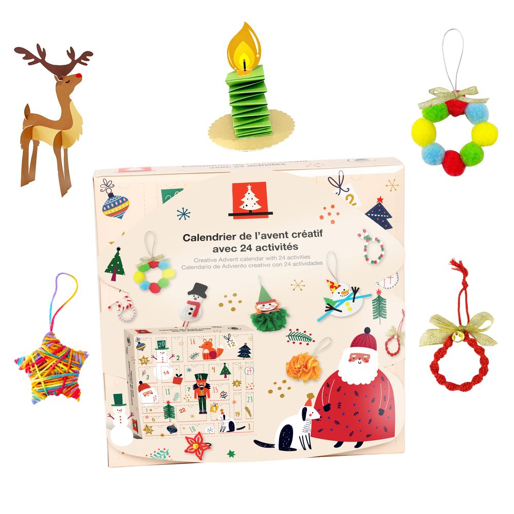 Calendrier de l'Avent créatif - 24 activités