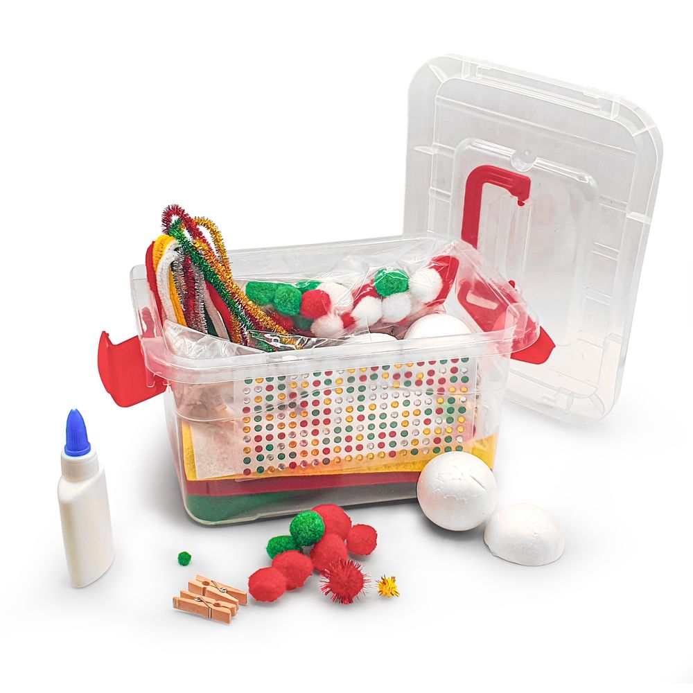 Méga pack matériel créatif pour Noël - 300 pièces